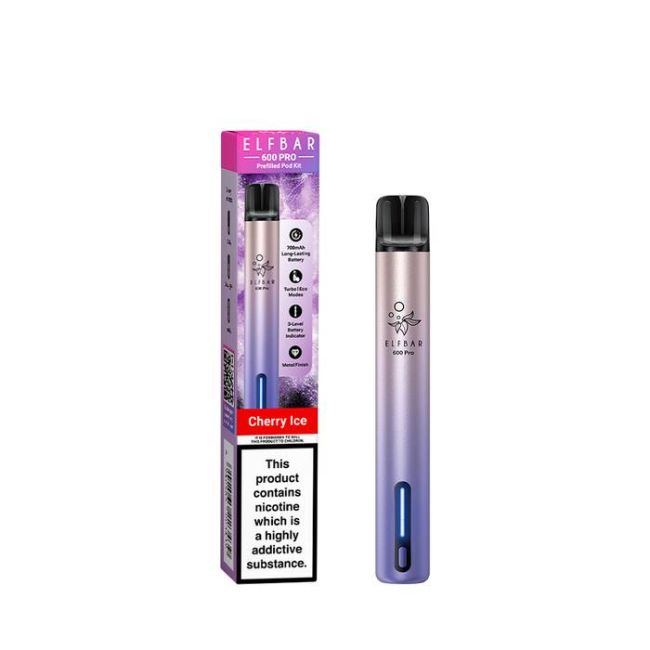 ELF BAR 600 PRO PRE-FILLED VAPE KIT