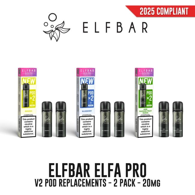 ELFA PRO V2 PRE-FILLED REPLACEMENT PODS