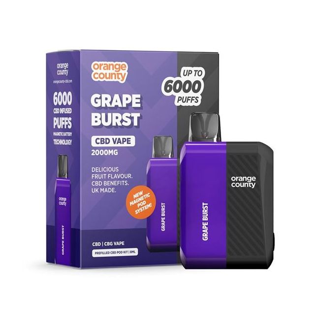 ORANGE COUNTY CBD PRE-FILLED KIT 2000MG