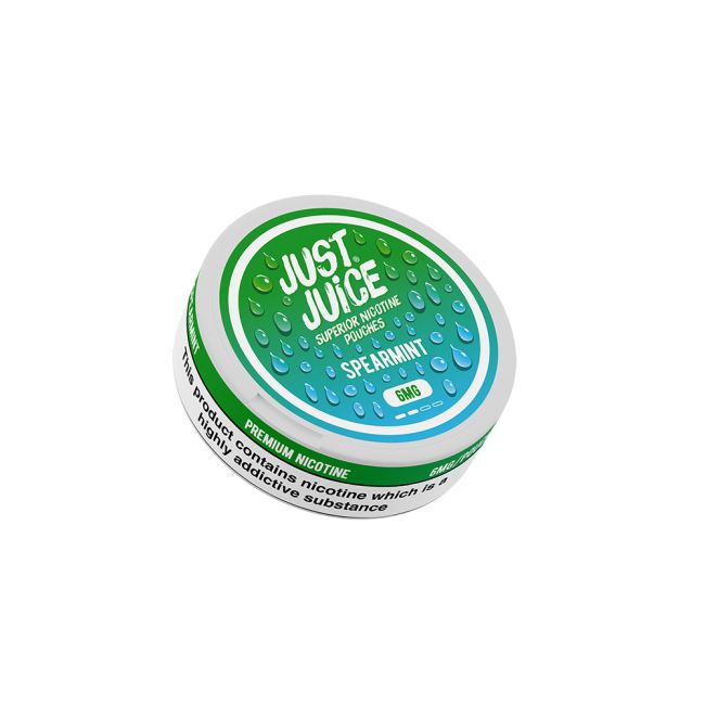 JUST JUICE SUPERIOR NICOTINE POUCHES 6MG