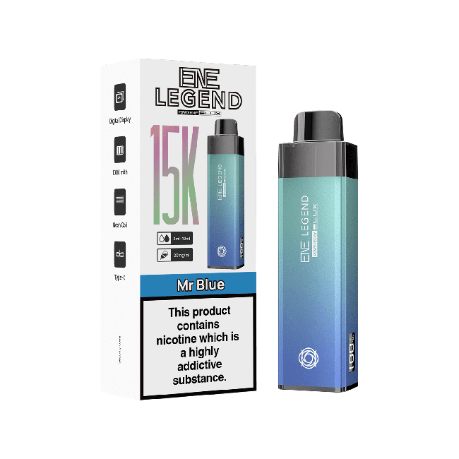 ENE LEGEND 15K BY ELUX PRE-FILLED VAPE KIT
