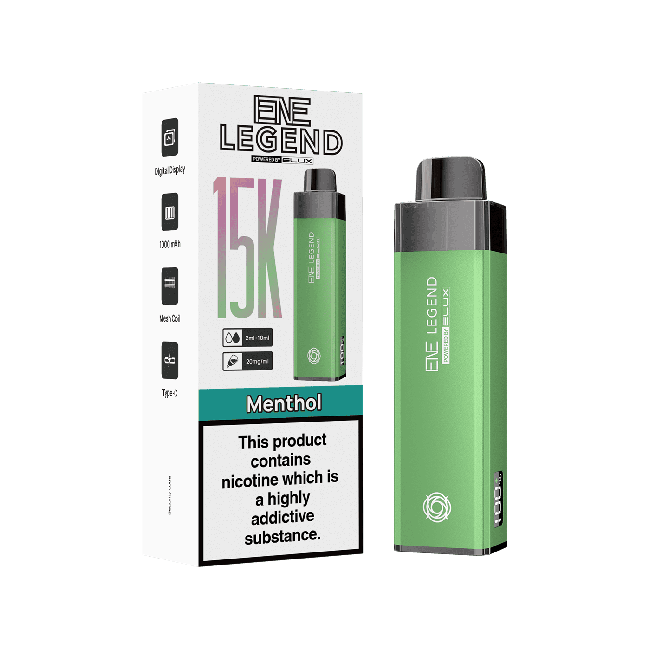 ENE LEGEND 15K BY ELUX PRE-FILLED VAPE KIT