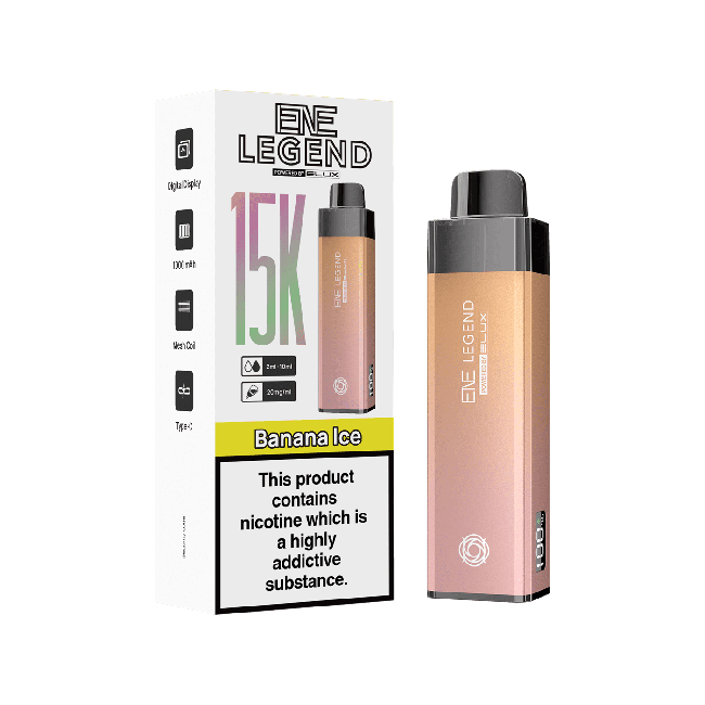 ENE LEGEND 15K BY ELUX PRE-FILLED VAPE KIT