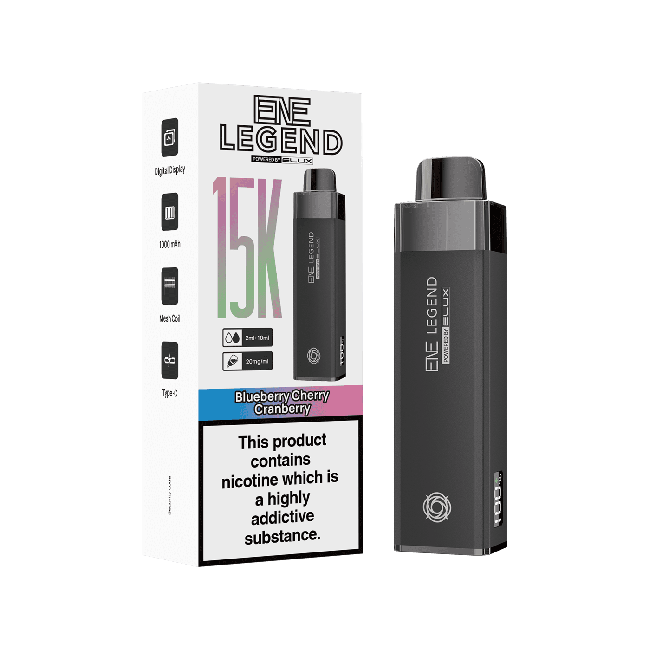 ENE LEGEND 15K BY ELUX PRE-FILLED VAPE KIT