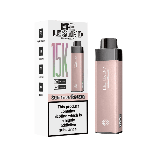 ENE LEGEND 15K BY ELUX PRE-FILLED VAPE KIT