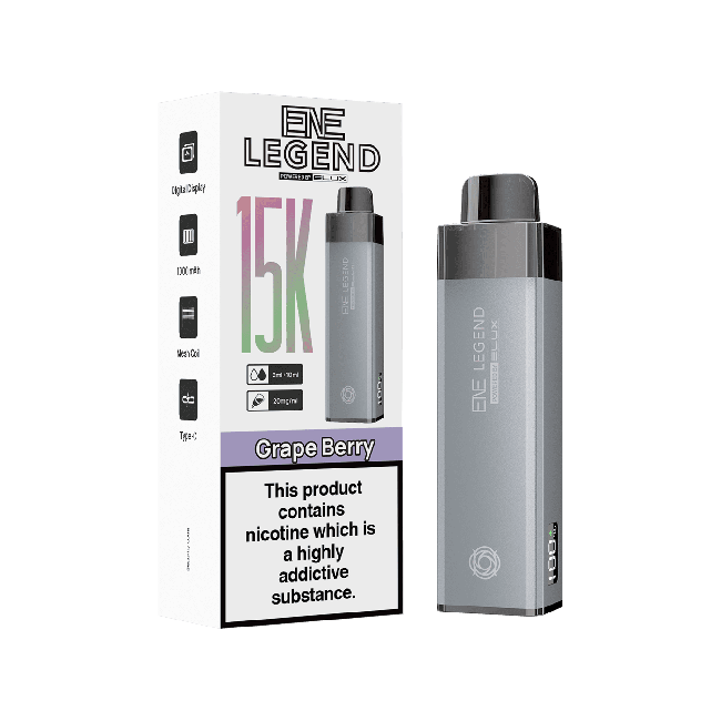 ENE LEGEND 15K BY ELUX PRE-FILLED VAPE KIT