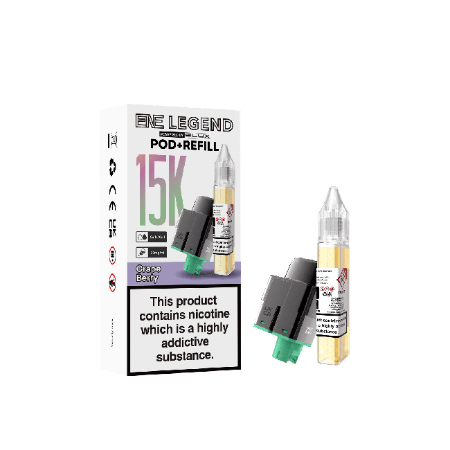 ENE LEGEND 15K BY ELUX PRE-FILLED REPLACEMENT PODS