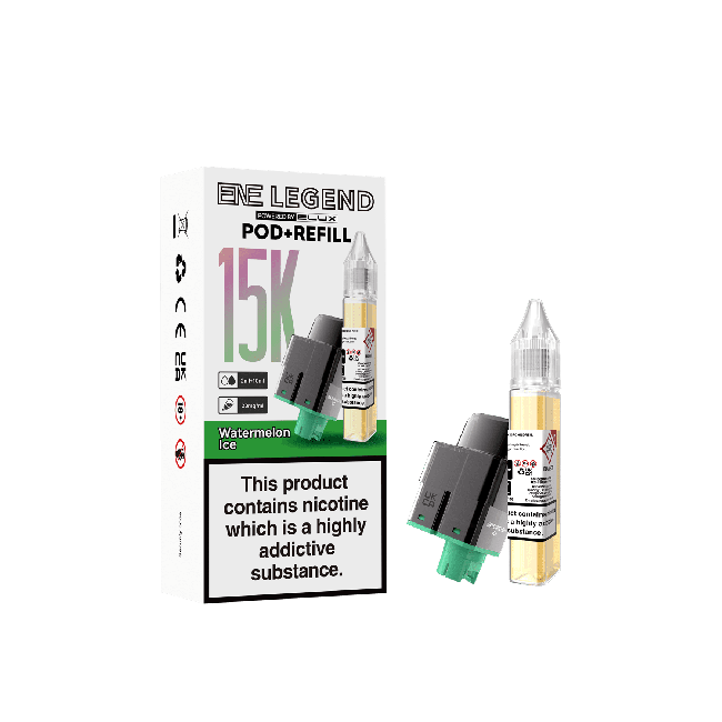 ENE LEGEND 15K BY ELUX PRE-FILLED REPLACEMENT PODS
