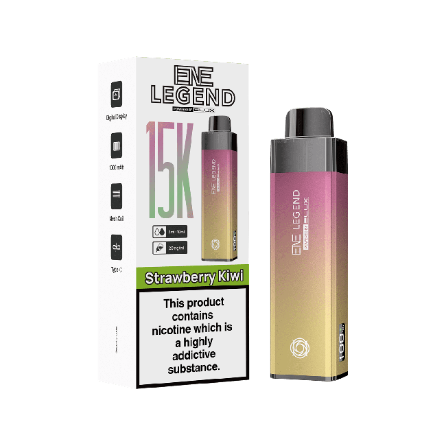 ENE LEGEND 15K BY ELUX PRE-FILLED VAPE KIT
