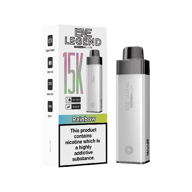 ENE LEGEND 15K BY ELUX PRE-FILLED VAPE KIT
