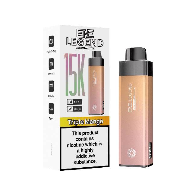 ENE LEGEND 15K BY ELUX PRE-FILLED VAPE KIT