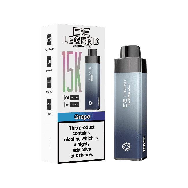 ENE LEGEND 15K BY ELUX PRE-FILLED VAPE KIT