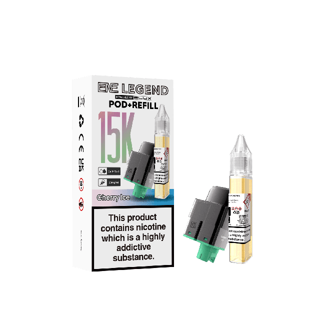 ENE LEGEND 15K BY ELUX PRE-FILLED REPLACEMENT PODS