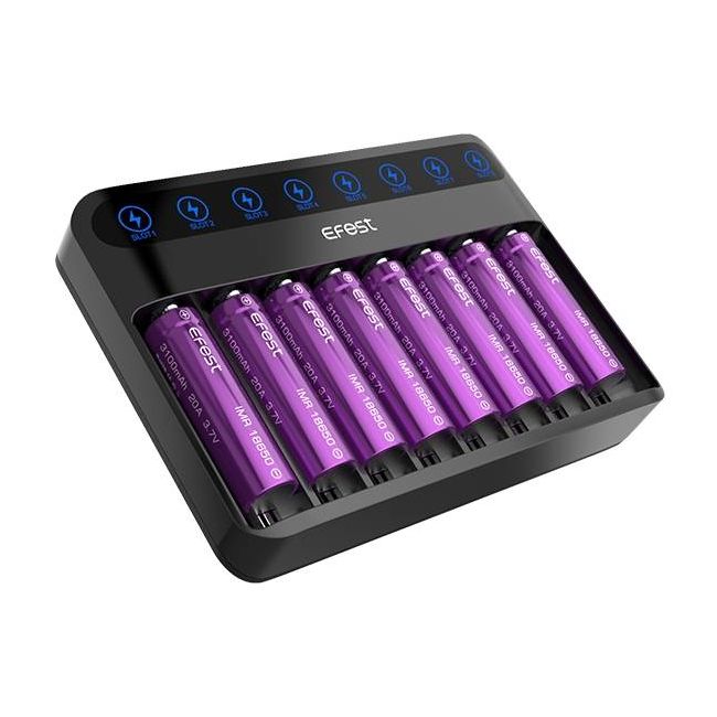 EFEST LUSH Q8 BATTERY CHARGER