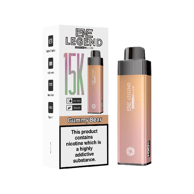 ENE LEGEND 15K BY ELUX PRE-FILLED VAPE KIT