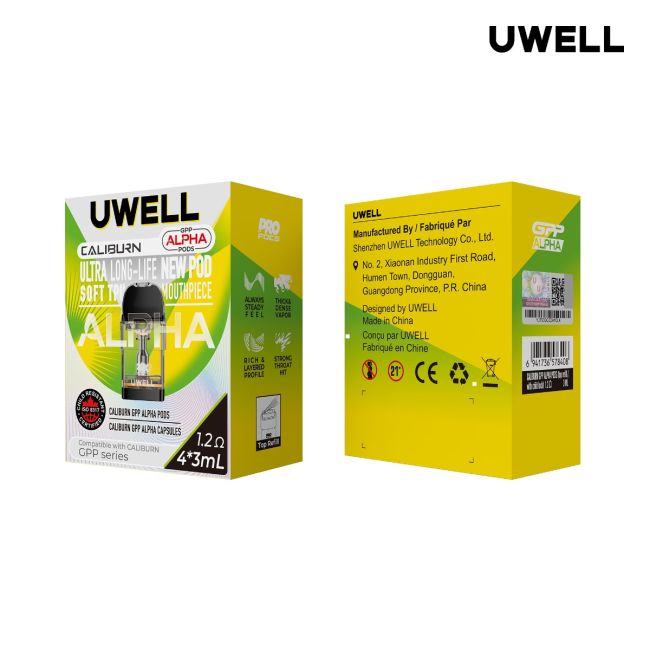 UWELL CALIBURN GPP ALPHA REPLACEMENT PODS