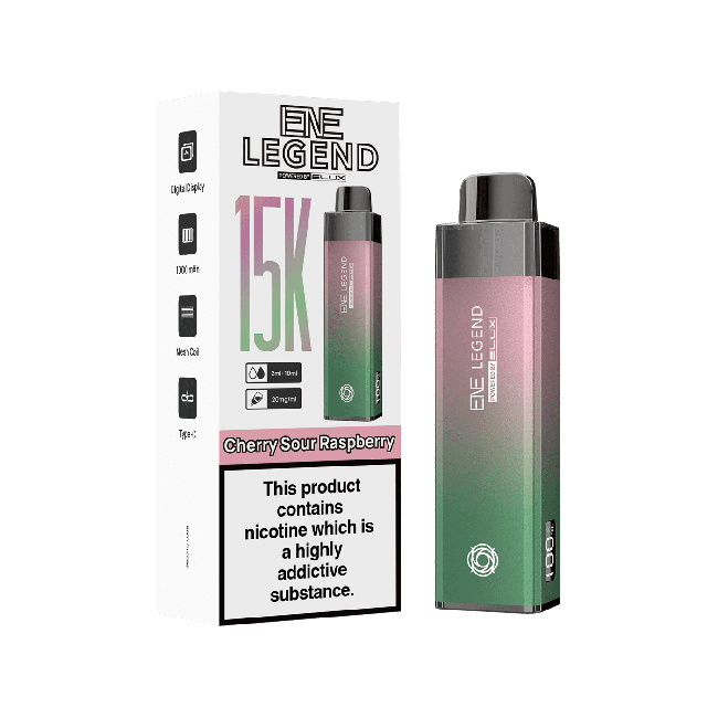 ENE LEGEND 15K BY ELUX PRE-FILLED VAPE KIT