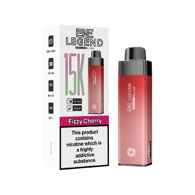 ENE LEGEND 15K BY ELUX PRE-FILLED VAPE KIT