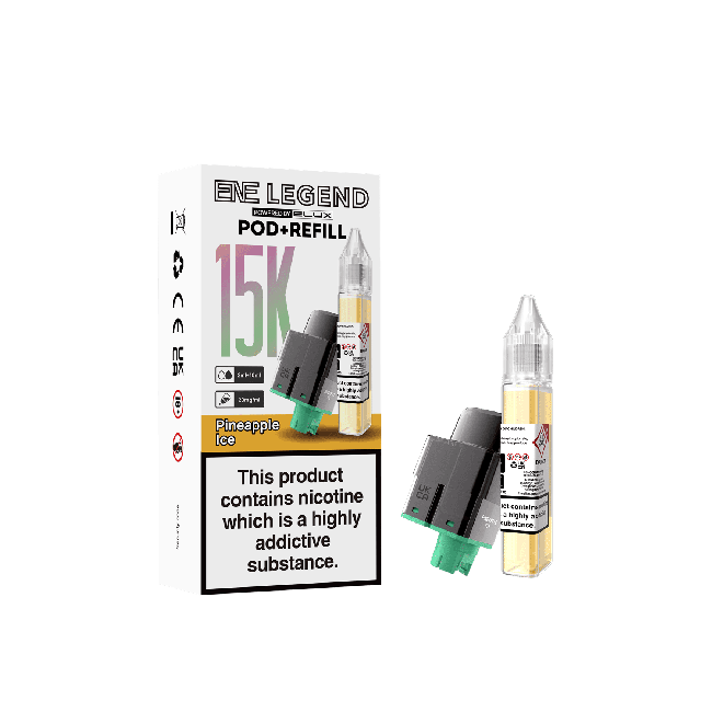 ENE LEGEND 15K BY ELUX PRE-FILLED REPLACEMENT PODS