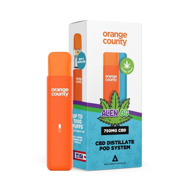 ORANGE COUNTY CBD CALI RANGE 750MG PRE-FILLED KIT
