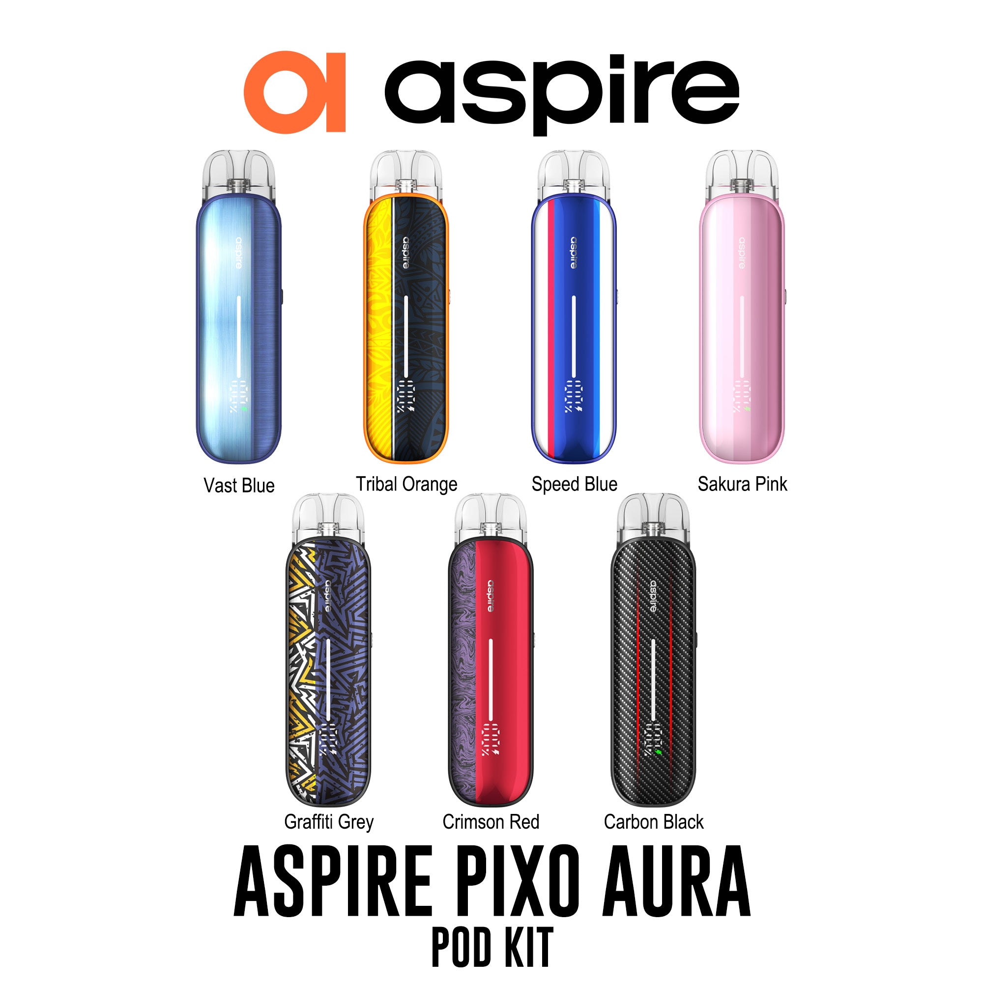 ASPIRE PIXO AURA VAPE POD KIT
