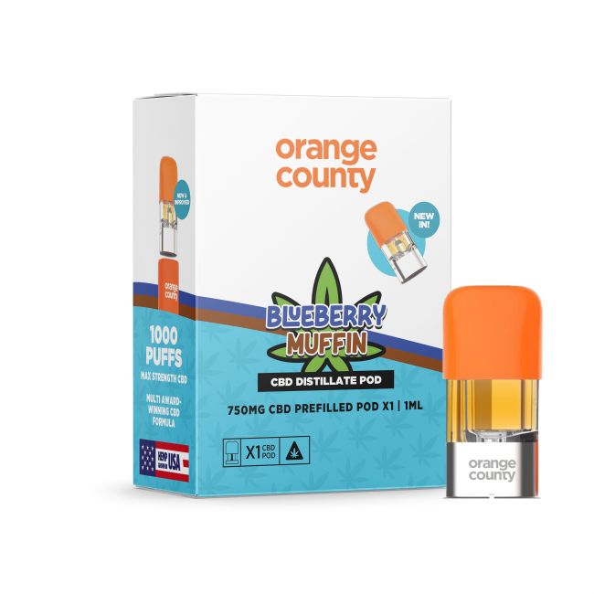 ORANGE COUNTY CBD CALI RANGE 750MG REPLACEMENT CARTRIDGE