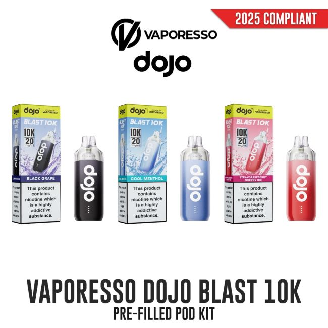VAPORESSO DOJO BLAST 10K PRE-FILLED VAPE KIT
