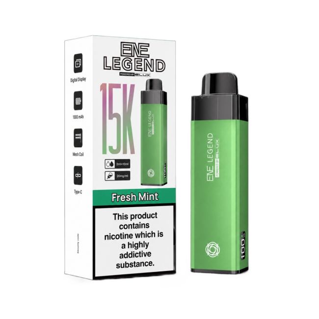 ENE LEGEND 15K BY ELUX PRE-FILLED VAPE KIT