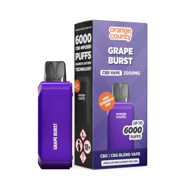 ORANGE COUNTY CBD PRE-FILLED CARTDRIDGE 2000MG
