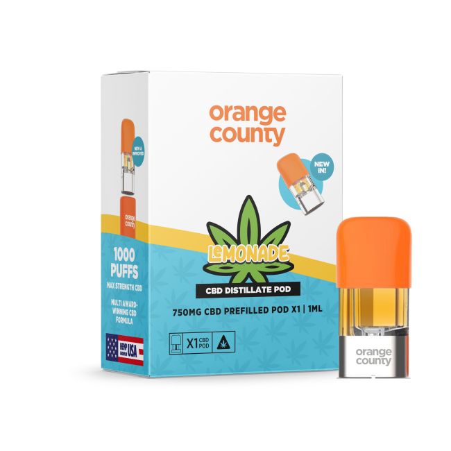 ORANGE COUNTY CBD CALI RANGE 750MG REPLACEMENT CARTRIDGE