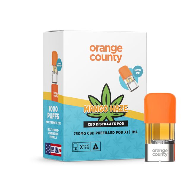 ORANGE COUNTY CBD CALI RANGE 750MG REPLACEMENT CARTRIDGE