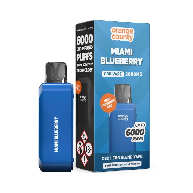 ORANGE COUNTY CBD PRE-FILLED CARTDRIDGE 2000MG