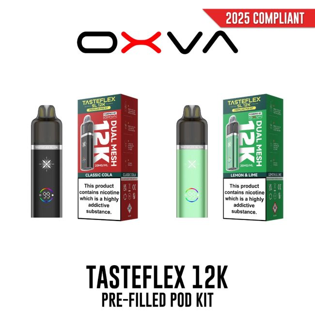 TASTEFLEX BY OXVA PRE-FILLED VAPE KIT 20MG