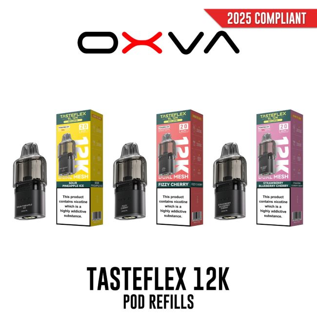 TASTEFLEX BY OXVA PRE-FILLED REPLACEMENT PODS 20MG