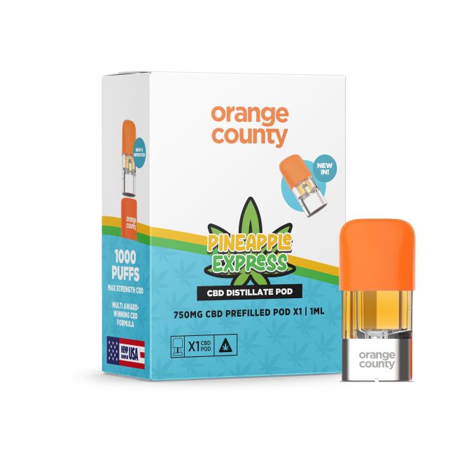ORANGE COUNTY CBD CALI RANGE 750MG REPLACEMENT CARTRIDGE