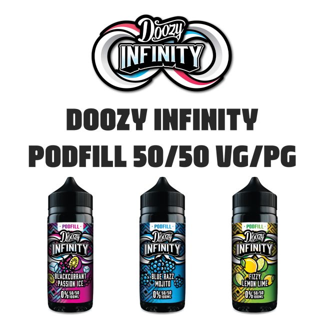 DOOZY INFINITY 100ML SHORTFILLS