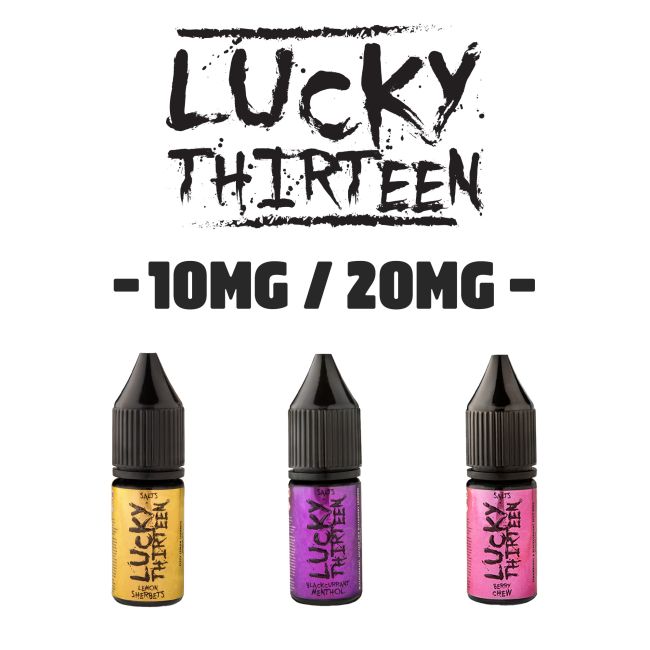 LUCKY THIRTEEN NICOTINE SALTS - 10MG