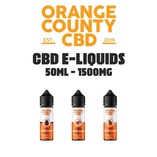 ORANGE COUNTY CBD E-LIQUID 50ML 1500MG