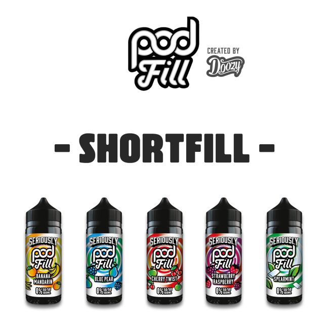 DOOZY SERIOUSLY 100ML SHORTFILLS