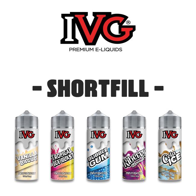 IVG 100ML SHORTFILLS