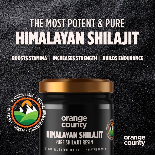 ORANGE COUNTY PURE HIMALAYAN SHILAJIT RESIN