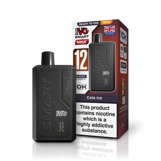 IVG SMART MAX PRE-FILLED VAPE KIT 10MG
