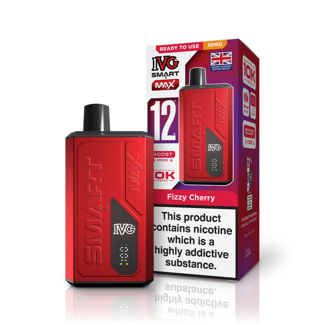 IVG SMART MAX PRE-FILLED VAPE KIT 10MG