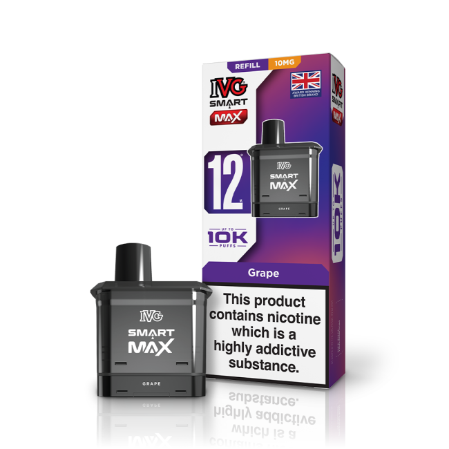 IVG SMART MAX PRE-FILLED REPLACEMENT PODS 10MG