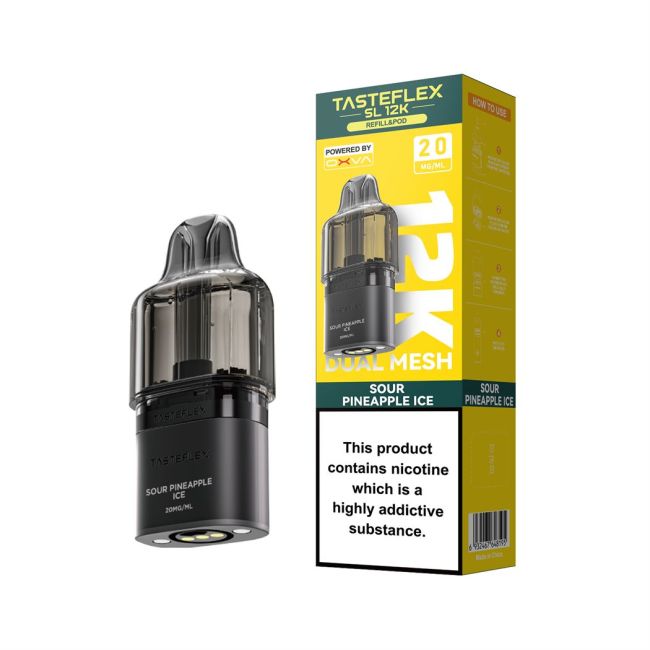 TASTEFLEX BY OXVA PRE-FILLED REPLACEMENT PODS 20MG