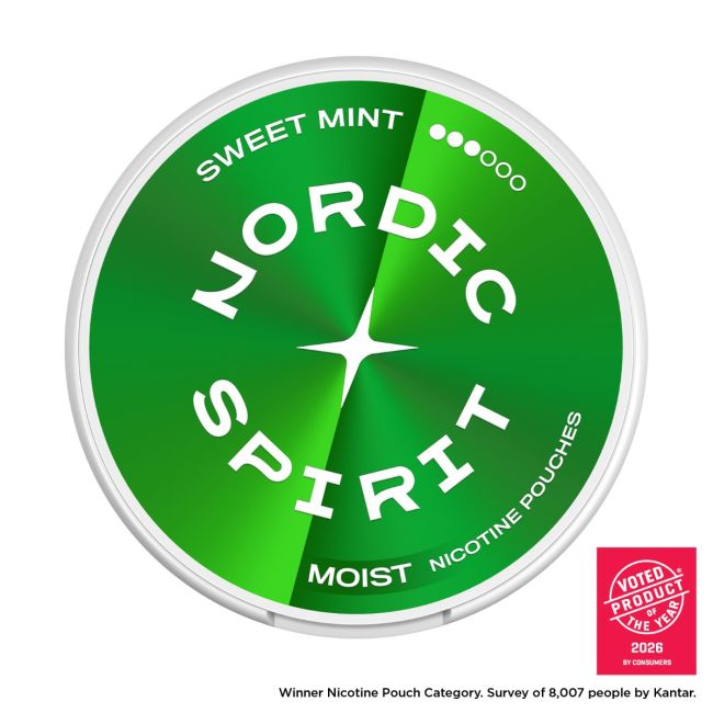 NORDIC SPIRIT NICOTINE POUCHES - 9MG