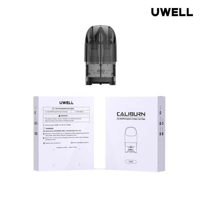 UWELL CALIBURN EXPLORER EMPTY REPLACEMENT PODS