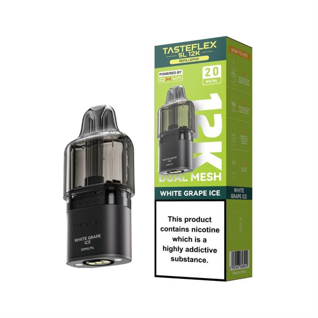 TASTEFLEX BY OXVA PRE-FILLED REPLACEMENT PODS 20MG