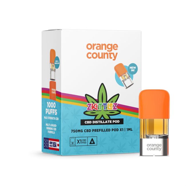 ORANGE COUNTY CBD CALI RANGE 750MG REPLACEMENT CARTRIDGE